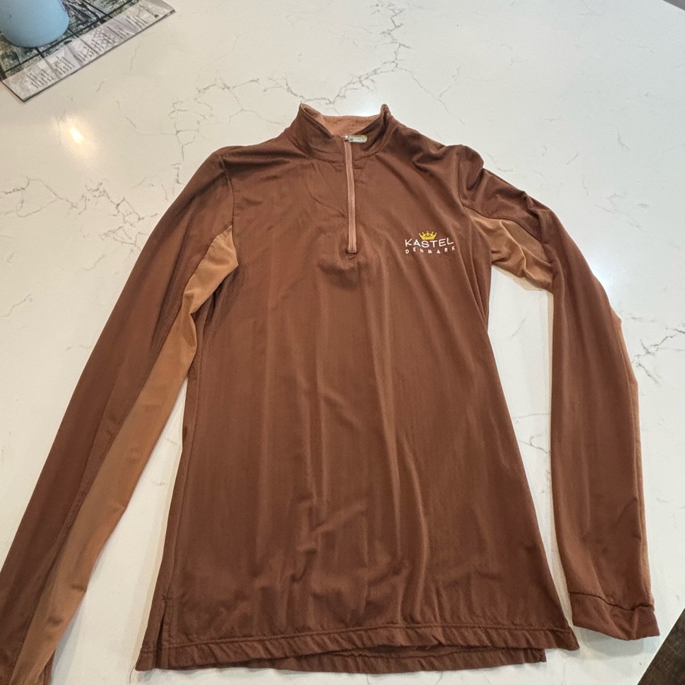 Kastel Denmark Women's Brown Long Sleeve Top